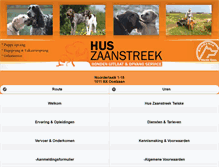 Tablet Screenshot of hus-zaanstreek.nl